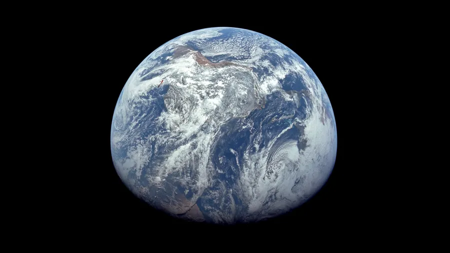 La Tierra vista desde el espacio